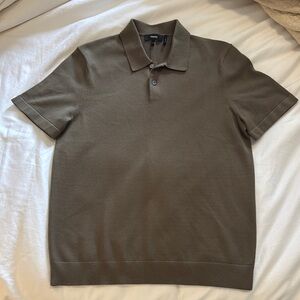Men's Olive Green Polo Shirt